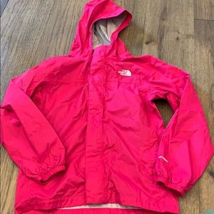 North Face wind jacket size girls large 14/16